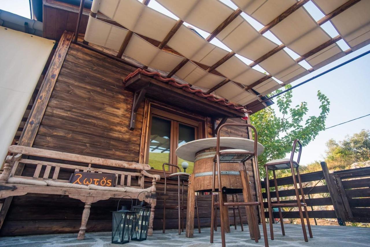 Lotos Villa Amigdhaleon Bagian luar foto