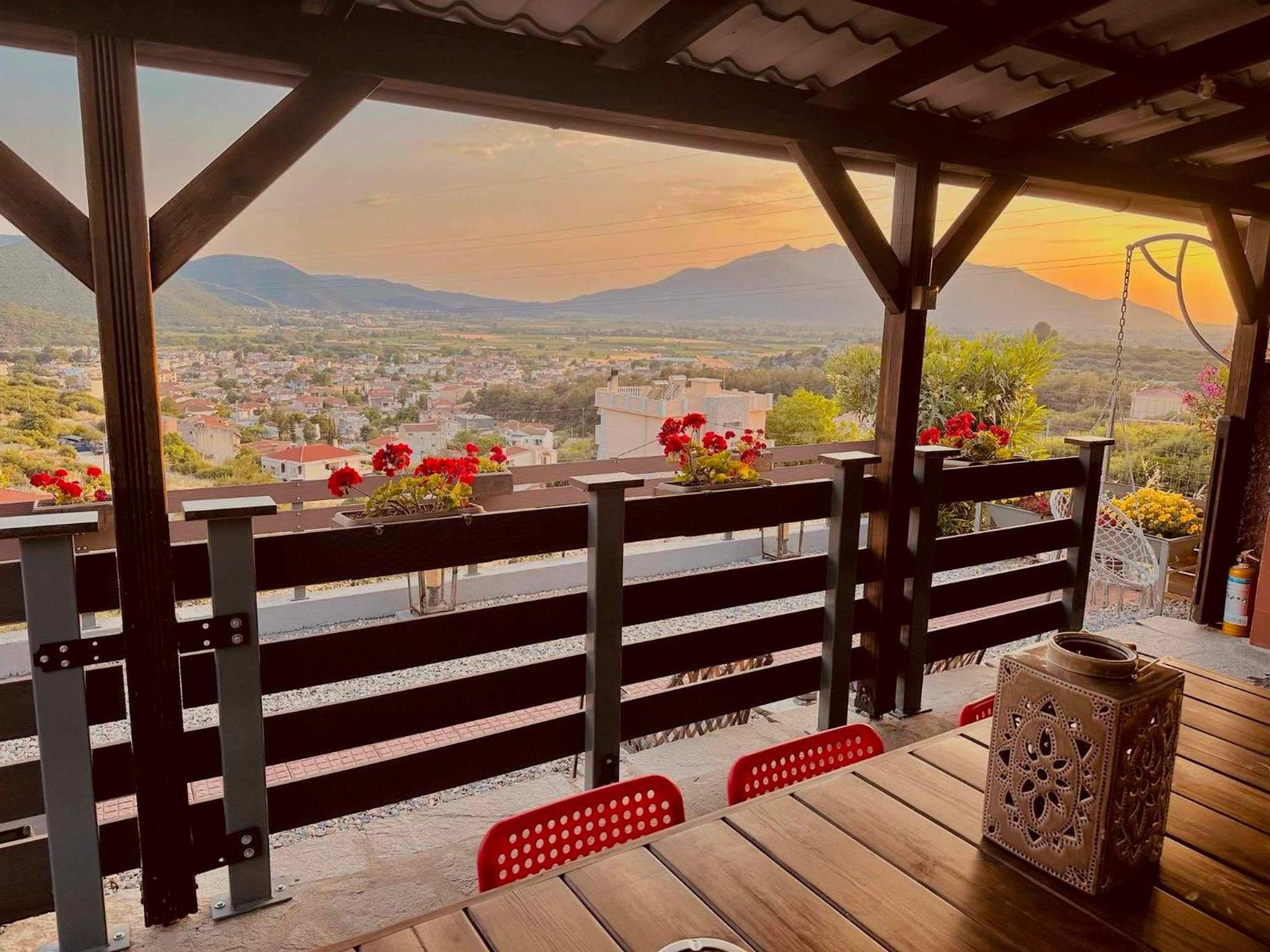 Lotos Villa Amigdhaleon Bagian luar foto