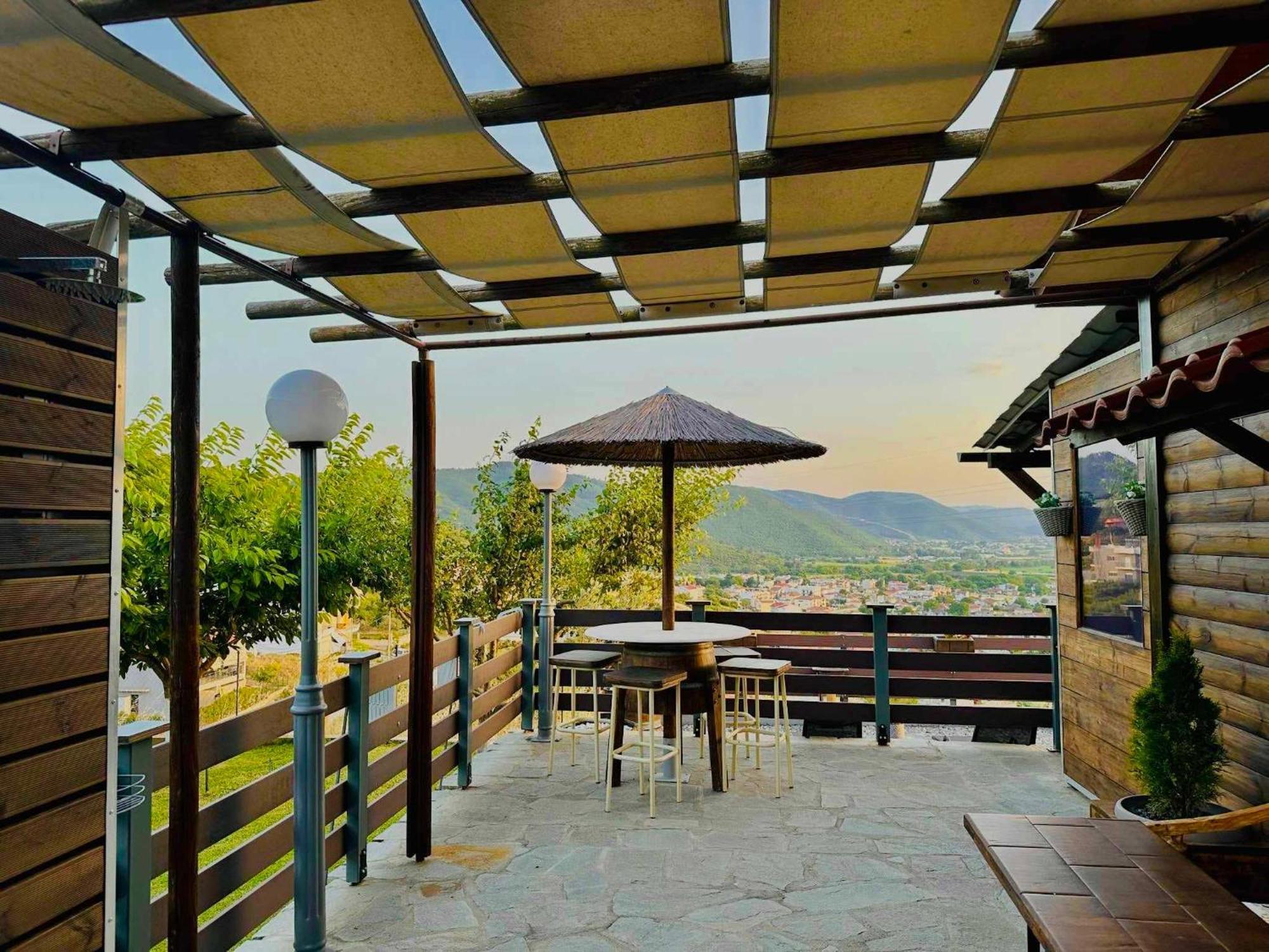 Lotos Villa Amigdhaleon Bagian luar foto